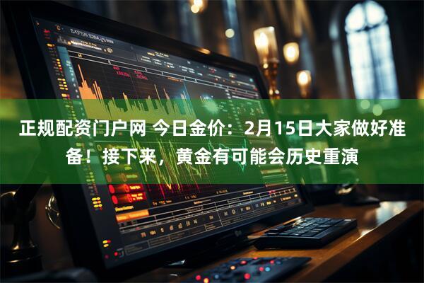 正规配资门户网 今日金价：2月15日大家做好准备！接下来，黄金有可能会历史重演